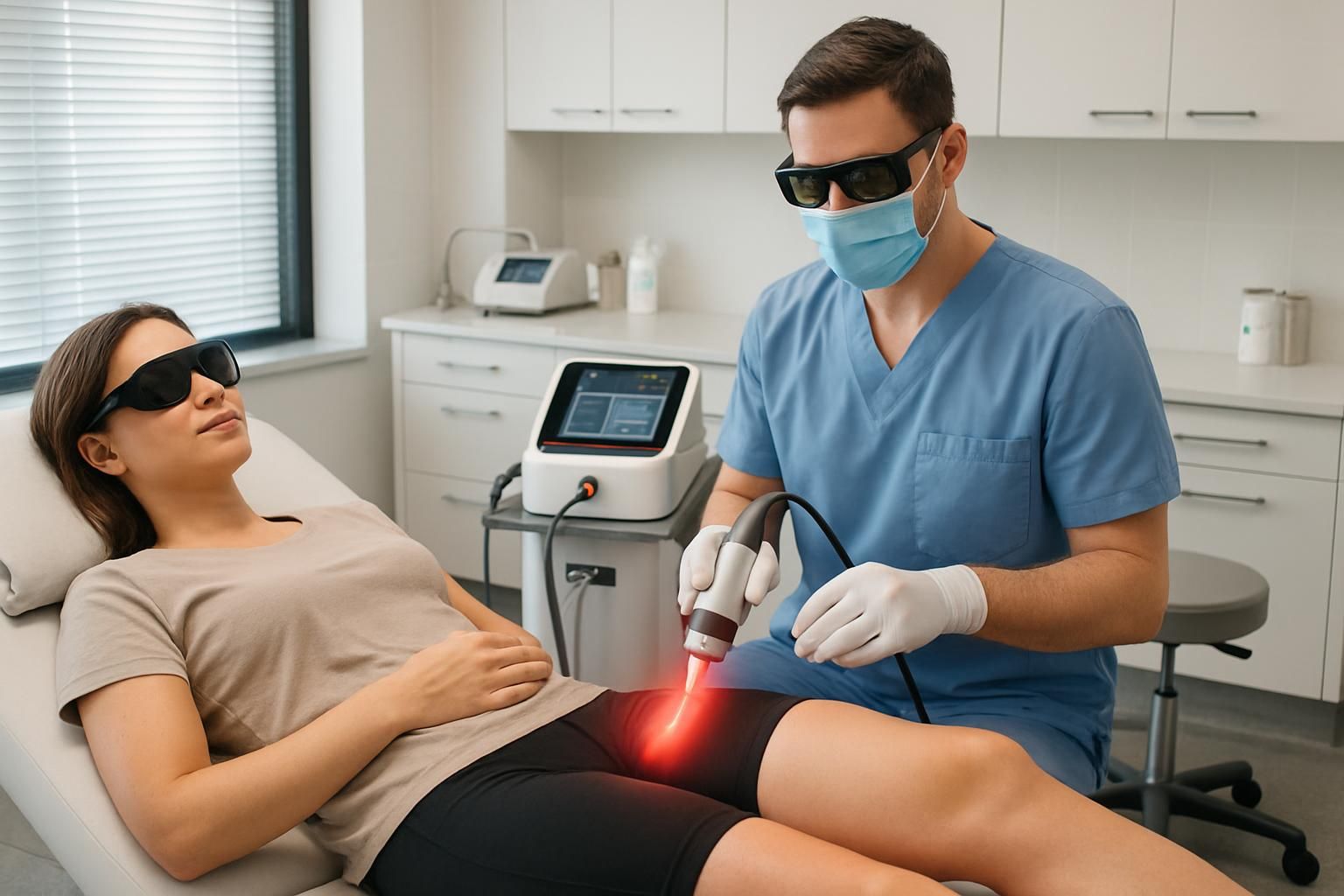découvrez comment la thérapie au laser favorise une rééducation efficace et sécurisée, en soulageant la douleur et en accélérant le processus de guérison.