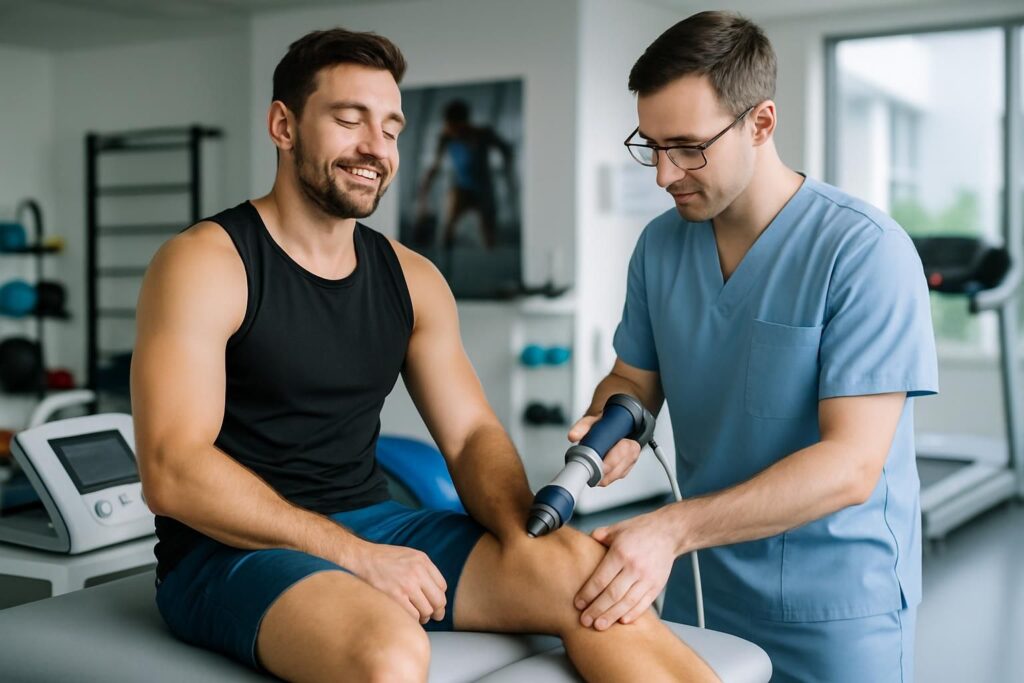 découvrez comment la thérapie par shockwave peut améliorer la qualité de vie des athlètes en favorisant la récupération musculaire, réduisant la douleur et optimisant la performance sportive.