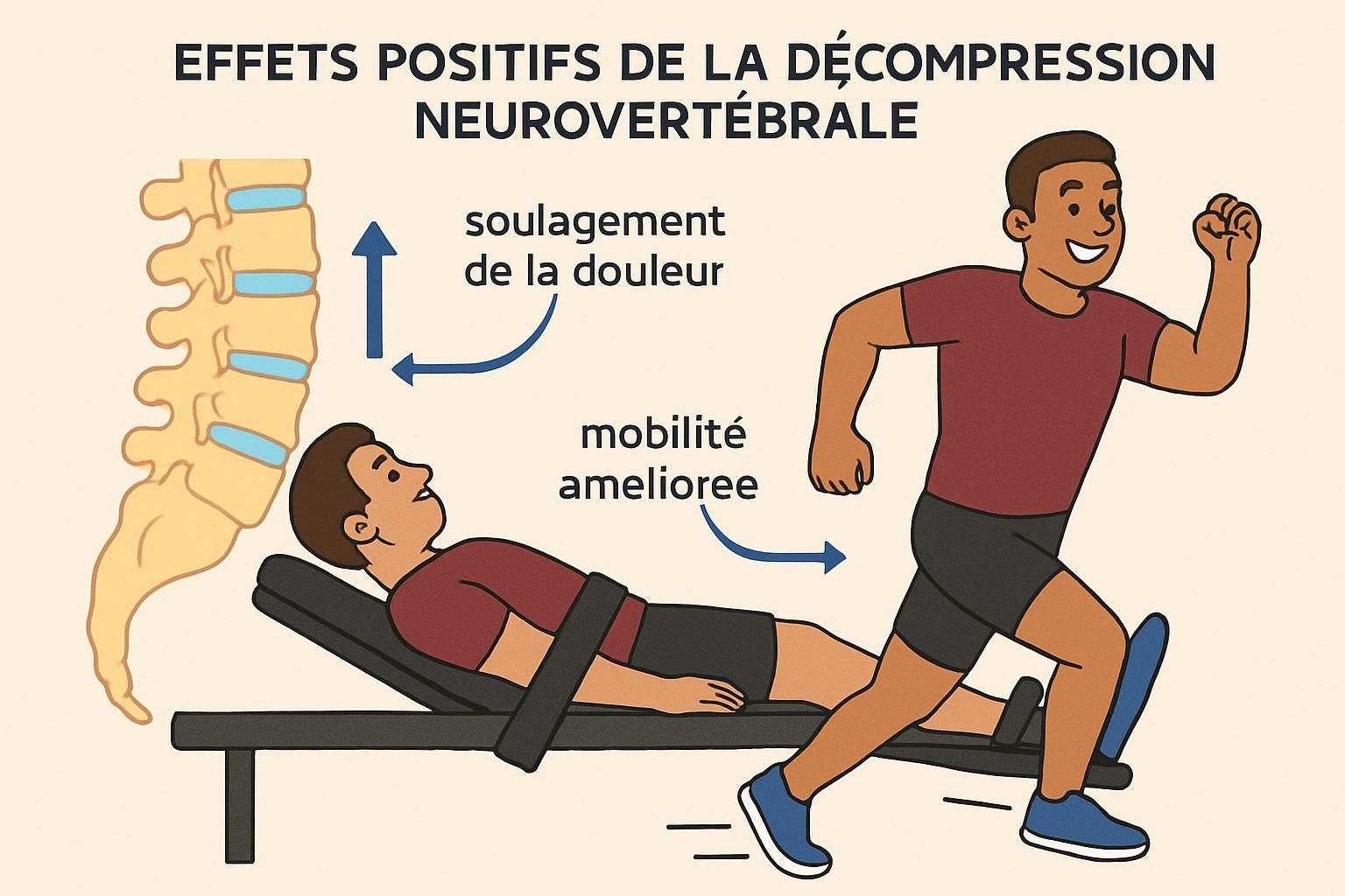 découvrez comment la décompression neurovertébrale améliore la réhabilitation des sportifs en favorisant une récupération rapide et efficace.