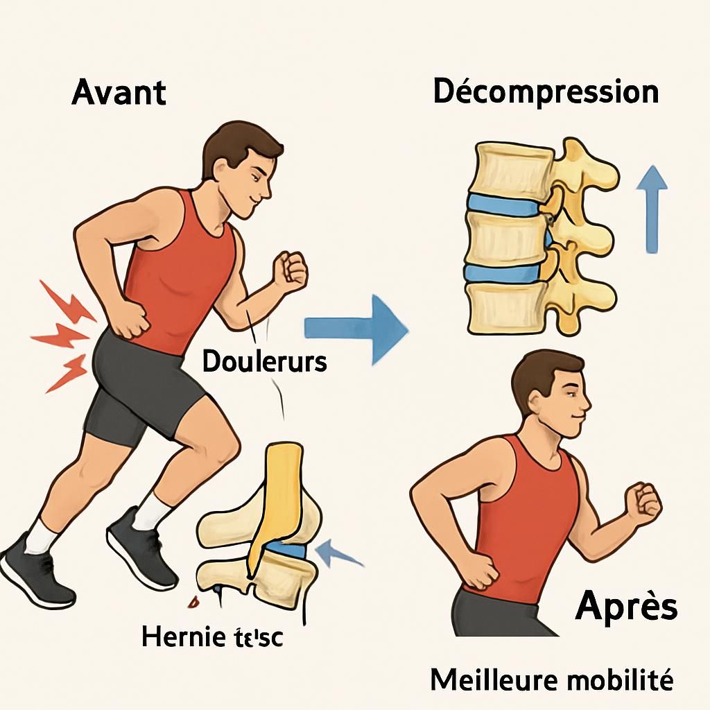 découvrez comment la décompression neurovertébrale influence le retour à l'effort chez les athlètes, en améliorant la récupération et la performance sportive.