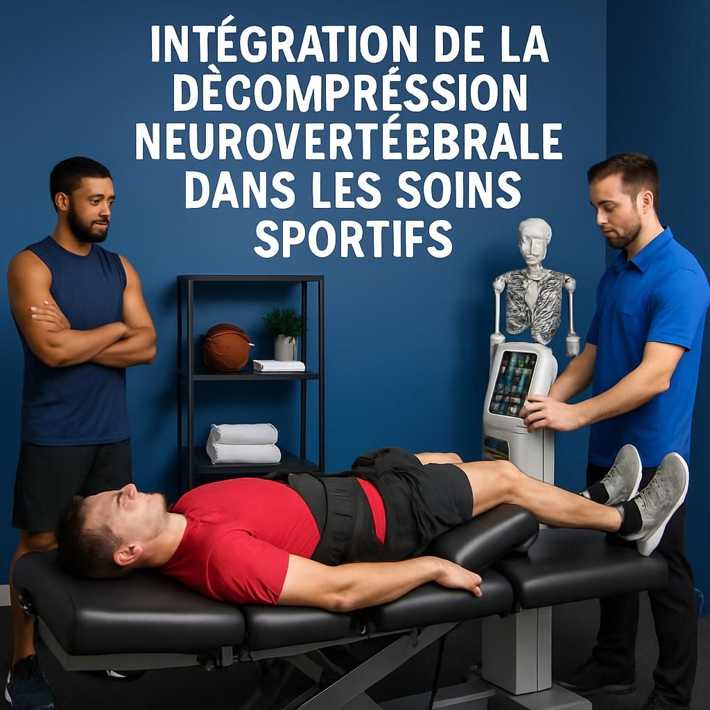 découvrez comment l’intégration des techniques de décompression neurovertébrale améliore la récupération et les performances dans les soins sportifs.
