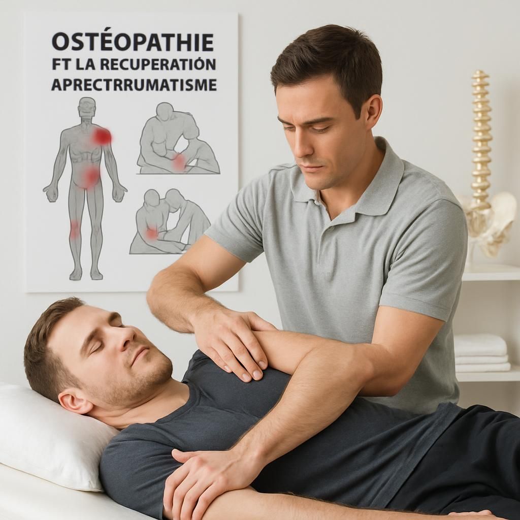 découvrez comment l’ostéopathie peut aider à réduire les séquelles post-traumatiques en améliorant la mobilité, soulageant la douleur et favorisant la guérison naturelle du corps.