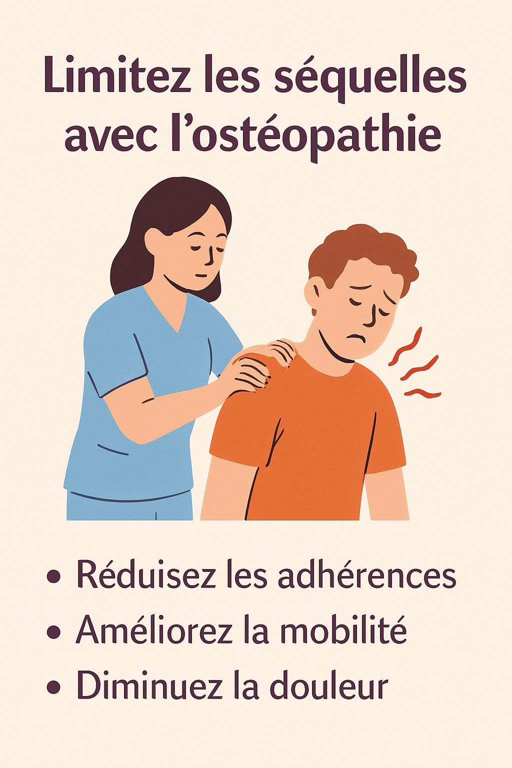 découvrez comment l’ostéopathie peut aider à réduire les séquelles post-traumatiques en améliorant la mobilité, en soulageant la douleur et en favorisant la guérison naturelle du corps.