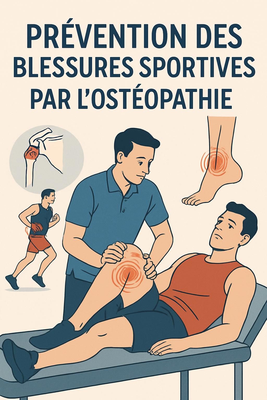 découvrez comment l’ostéopathie peut soulager et prévenir les blessures sportives liées au surmenage grâce à des techniques douces et adaptées.