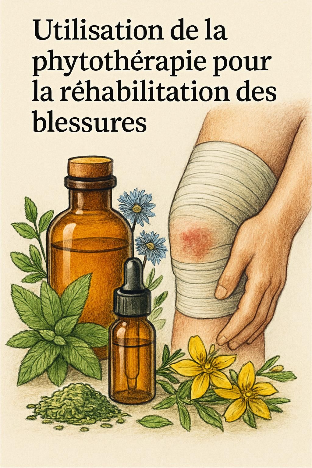 découvrez un protocole de réhabilitation par naturopathie spécialement conçu pour traiter efficacement les blessures chroniques et favoriser une guérison naturelle et durable.