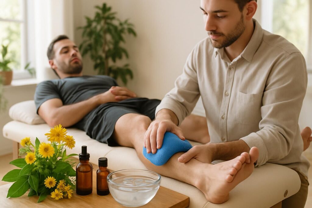 découvrez un protocole de soins naturopathiques efficace pour traiter les blessures sportives en phase aiguë, favorisant une récupération rapide et naturelle.