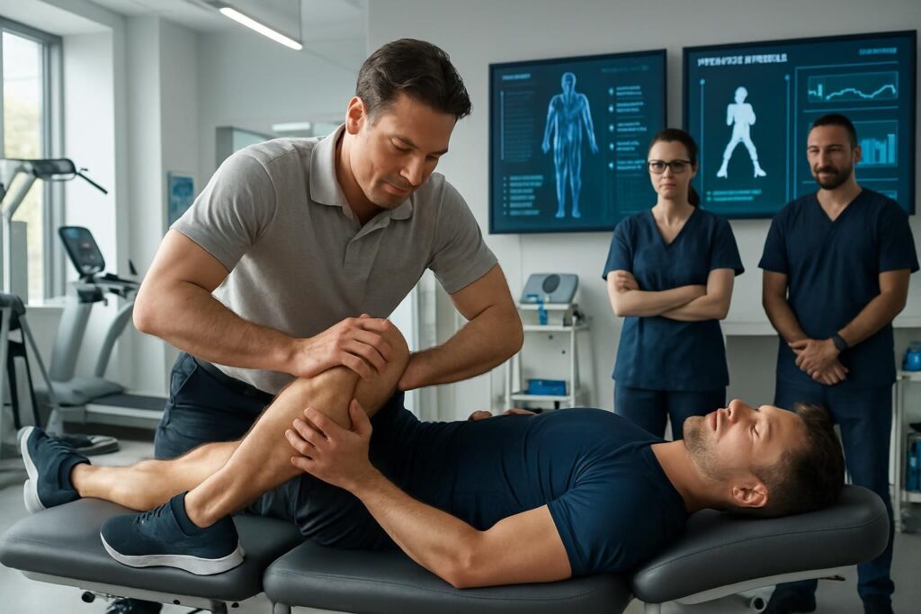 découvrez des protocoles intégrés de rééducation par ostéopathie spécialement conçus pour les sportifs professionnels afin d'optimiser leur récupération et performance.