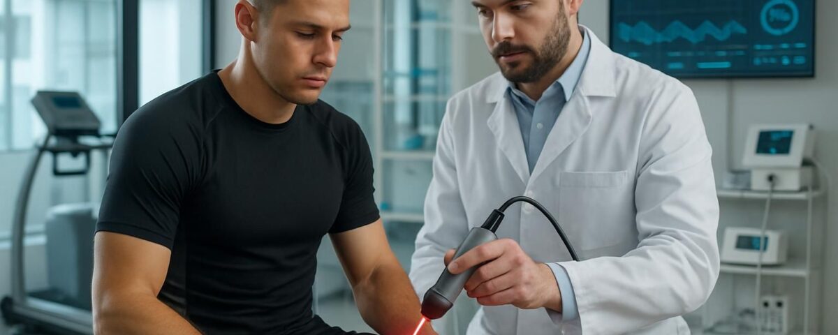 découvrez nos protocoles intégrés de rééducation par thérapie au laser conçus spécialement pour les sportifs professionnels, visant une récupération rapide et efficace des blessures.