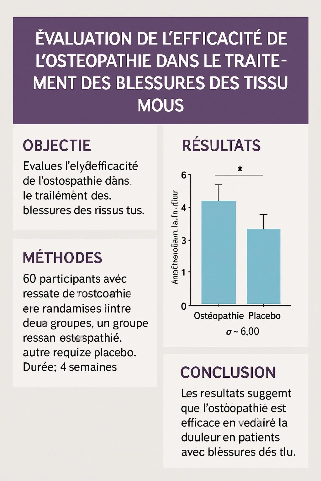 découvrez un retour d’expérience détaillé sur l’efficacité de l’ostéopathie dans le traitement des blessures des tissus mous, illustrant ses bienfaits et limites.