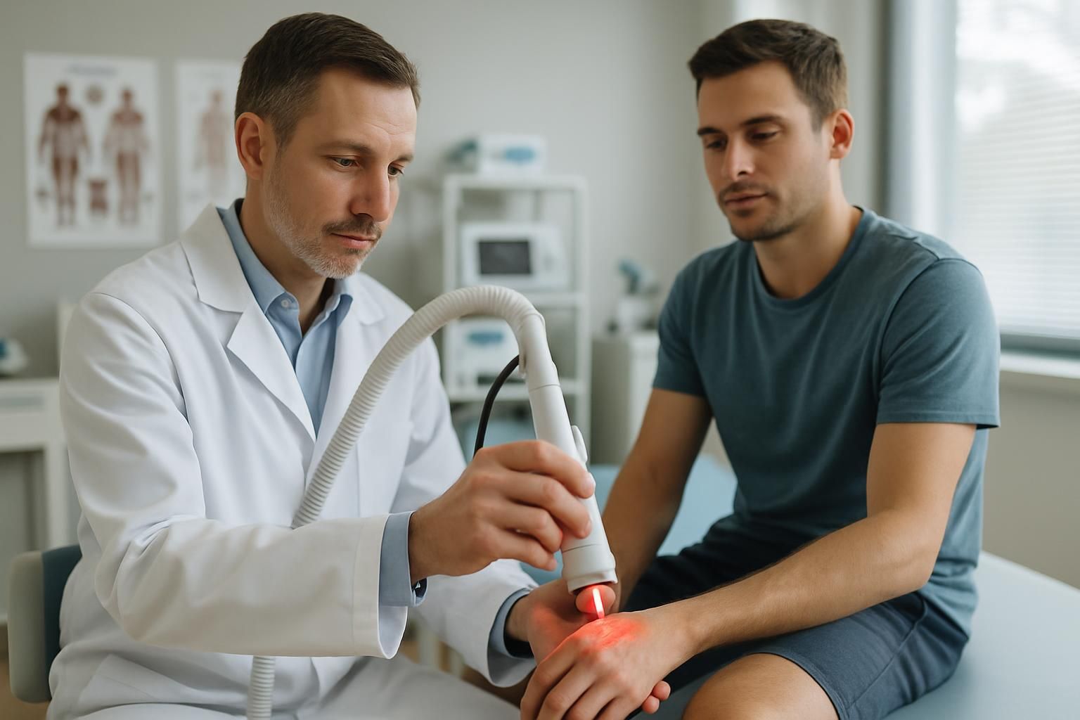 découvrez les retours cliniques sur l'efficacité du laser dans le traitement des blessures des tissus mous, et son impact sur la guérison et la récupération des patients.
