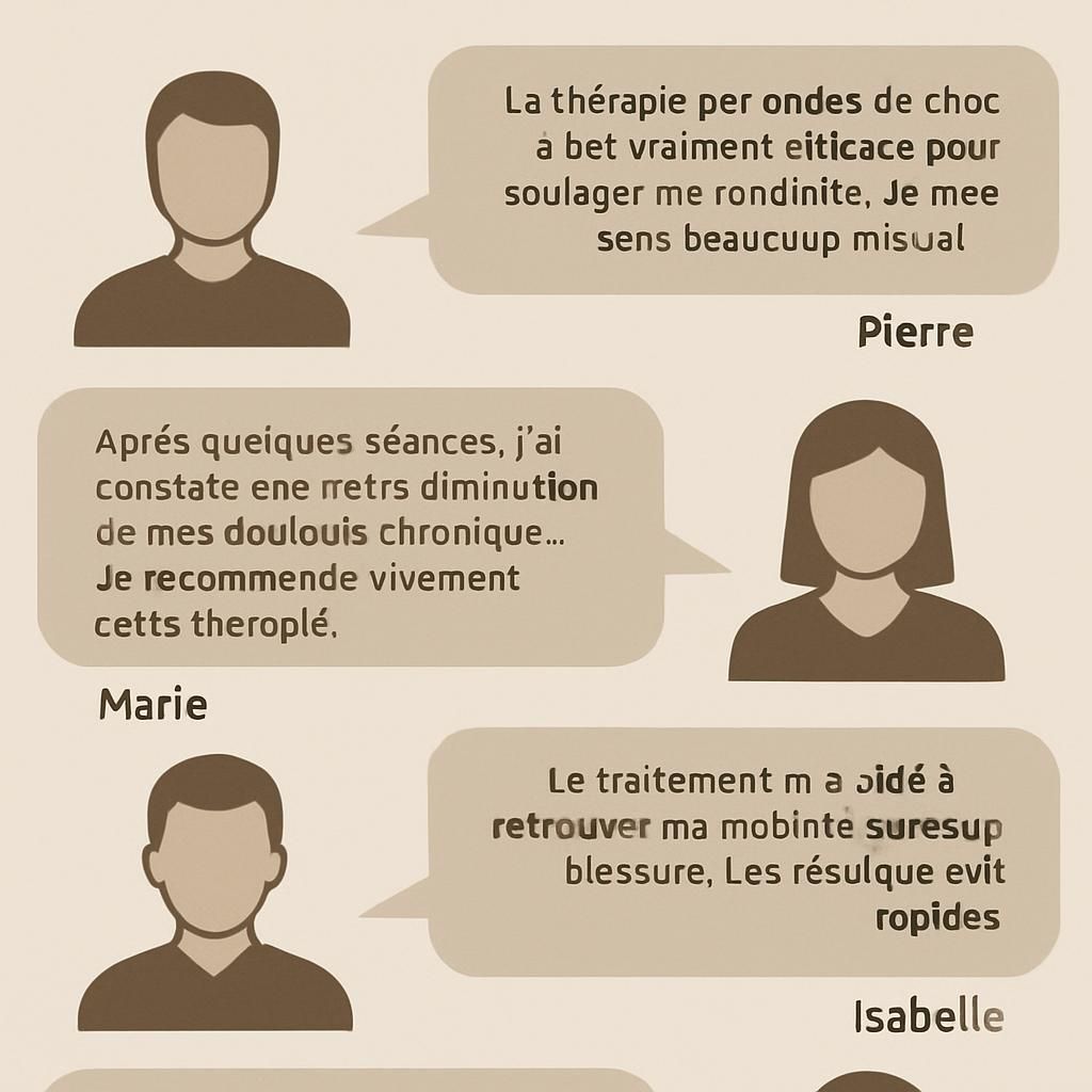 découvrez des retours d’expérience cliniques approfondis sur l’utilisation de la thérapie par shockwave dans le domaine du sport, ses bénéfices et son impact sur la récupération des athlètes.
