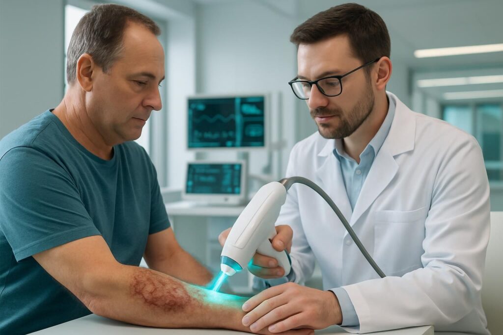 découvrez les dernières approches innovantes en thérapie au laser pour accélérer la guérison des blessures chroniques et améliorer votre qualité de vie.