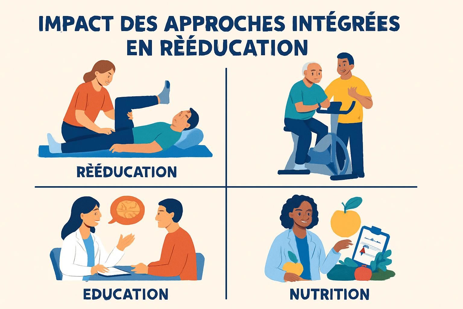 découvrez des approches intégrées en rééducation utilisant la thérapie au laser pour accélérer la récupération et améliorer le bien-être.