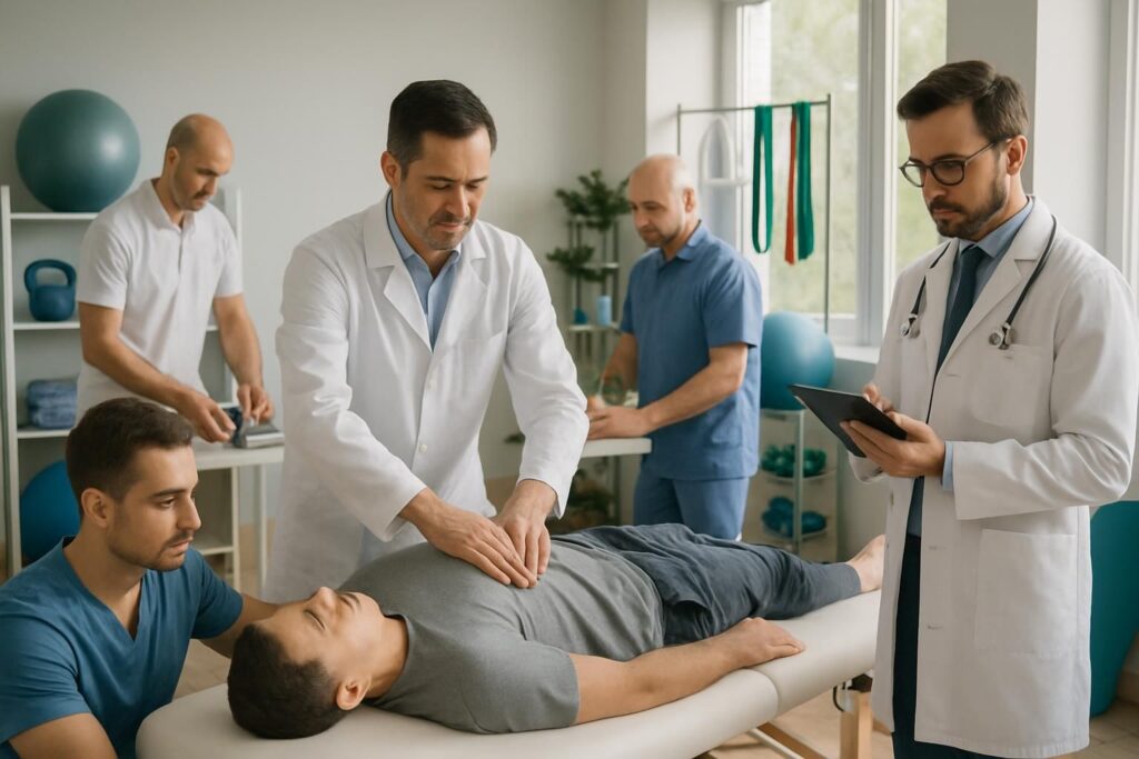 découvrez les approches multidisciplinaires en rééducation utilisant la médecine manuelle pour améliorer la récupération et le bien-être des patients grâce à des techniques combinées et personnalisées.