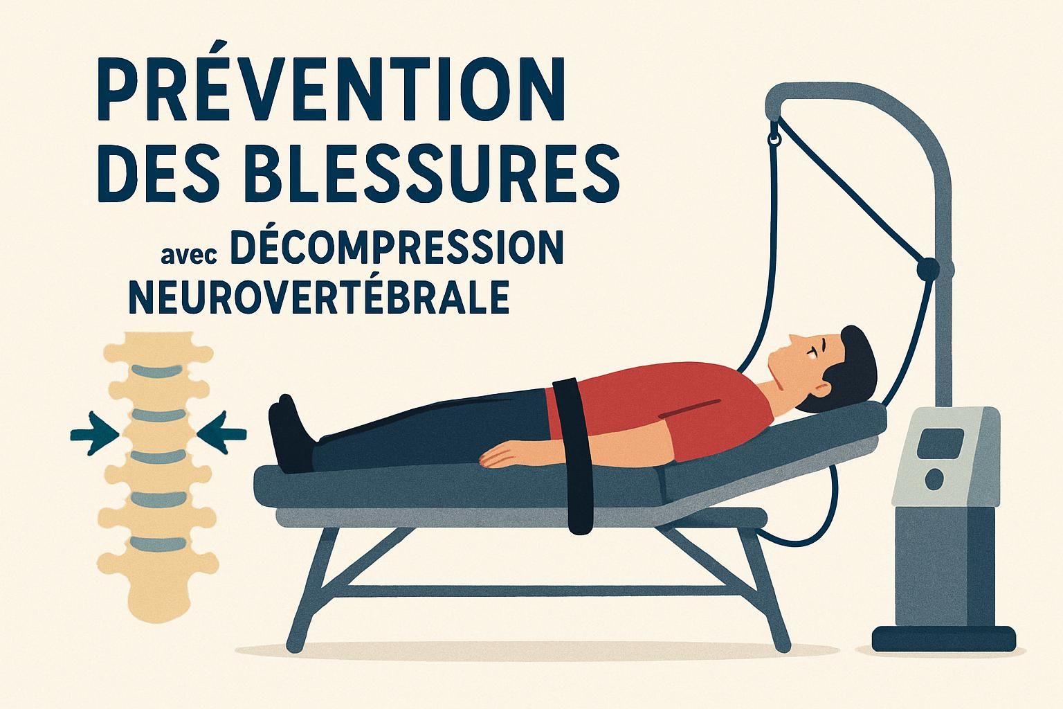 découvrez comment la décompression neurovertébrale peut améliorer la rééducation après une blessure sportive aiguë, en favorisant une récupération optimale et rapide.