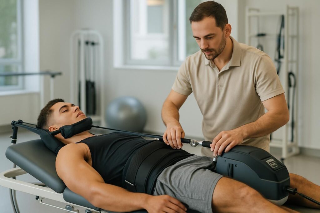 découvrez l'importance de la décompression neurovertébrale dans la rééducation des sportifs après un traumatisme pour favoriser une récupération optimale et prévenir les complications.