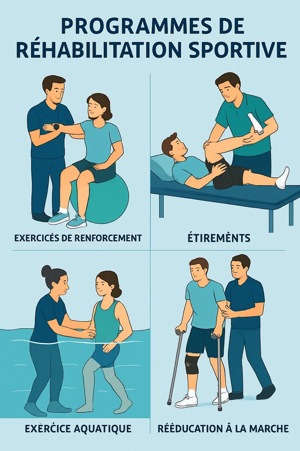 découvrez comment la médecine sportive contribue à prévenir les blessures récurrentes grâce à des diagnostics précis et des programmes de rééducation adaptés.