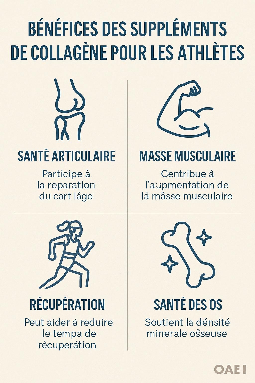découvrez comment la médecine sportive stimule la synthèse de collagène pour améliorer la récupération musculaire et renforcer les tissus conjonctifs.