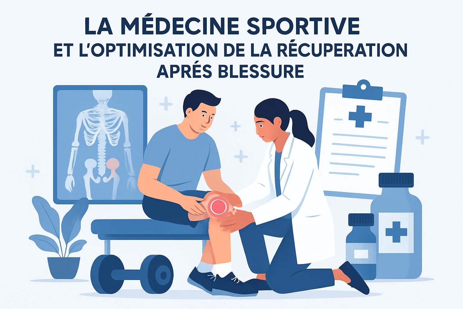 découvrez comment la médecine sportive améliore et optimise le processus de récupération après une blessure pour un retour rapide et efficace à l'activité physique.