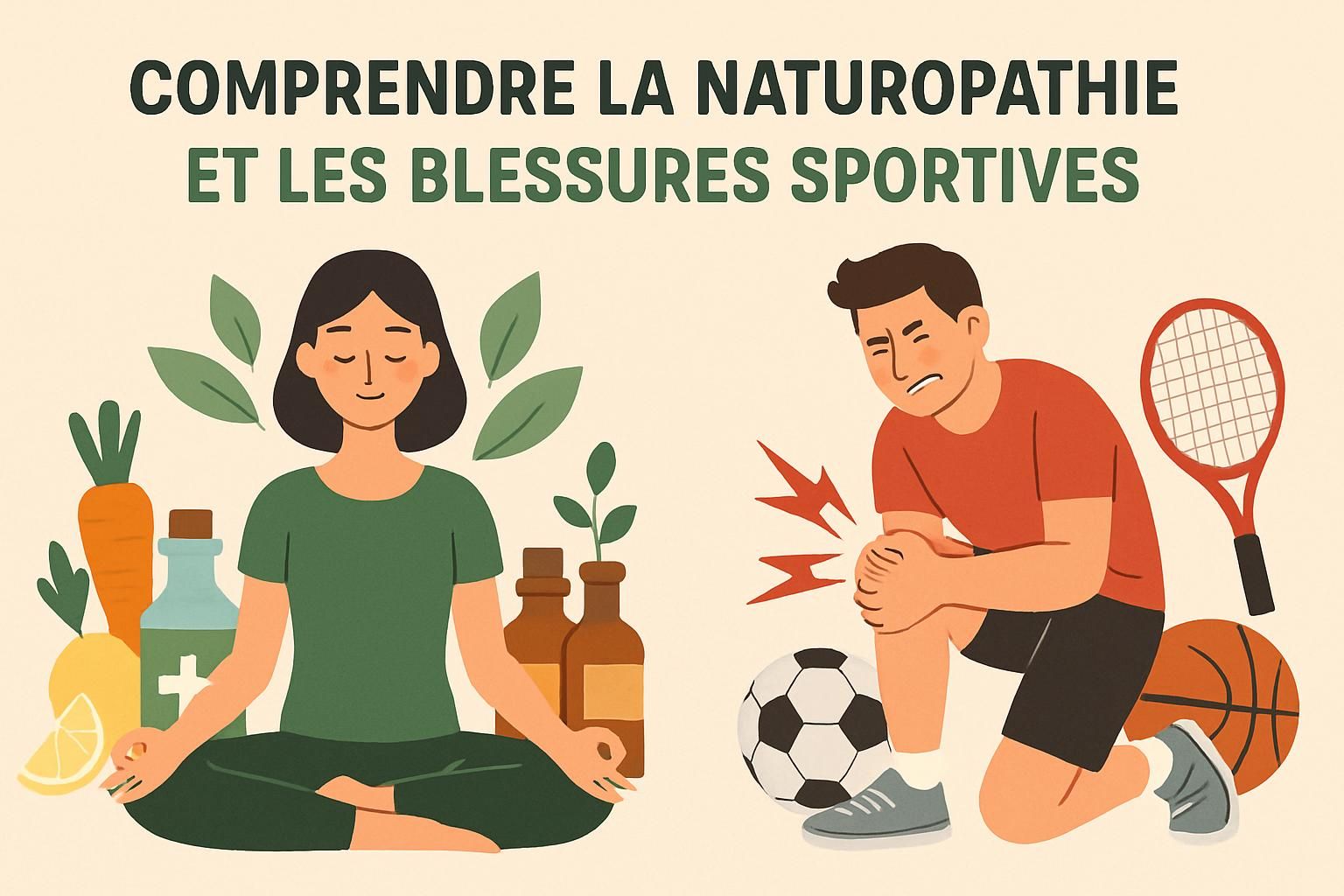 découvrez comment la naturopathie peut aider à prévenir les récidives de blessures sportives grâce à des approches naturelles et personnalisées pour favoriser la récupération et renforcer le corps.
