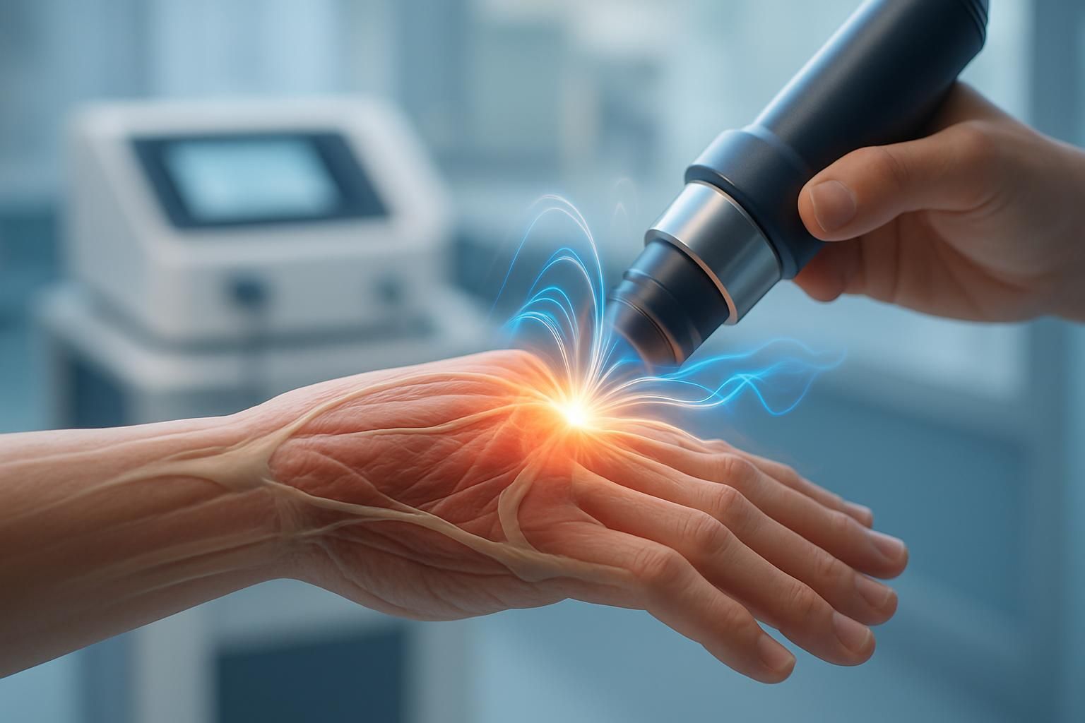 découvrez comment la thérapie par ondes de choc favorise la réparation rapide et efficace des tissus après un traumatisme, améliorant ainsi la récupération et réduisant la douleur.