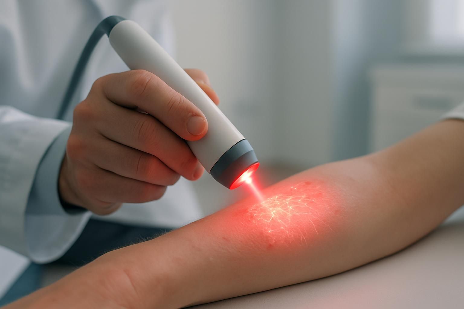 découvrez comment la thérapie au laser stimule efficacement le processus naturel de réparation tissulaire pour favoriser une guérison rapide et durable.