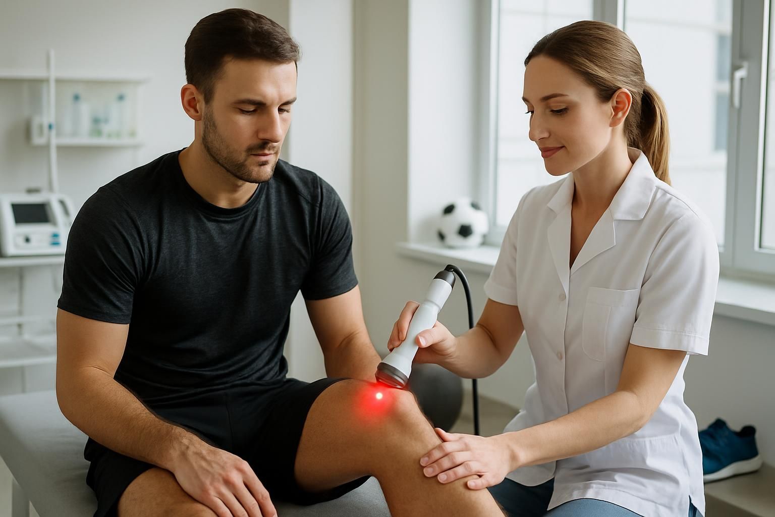 découvrez comment la thérapie au laser améliore la guérison et optimise le traitement des blessures sportives pour un retour rapide à la performance.