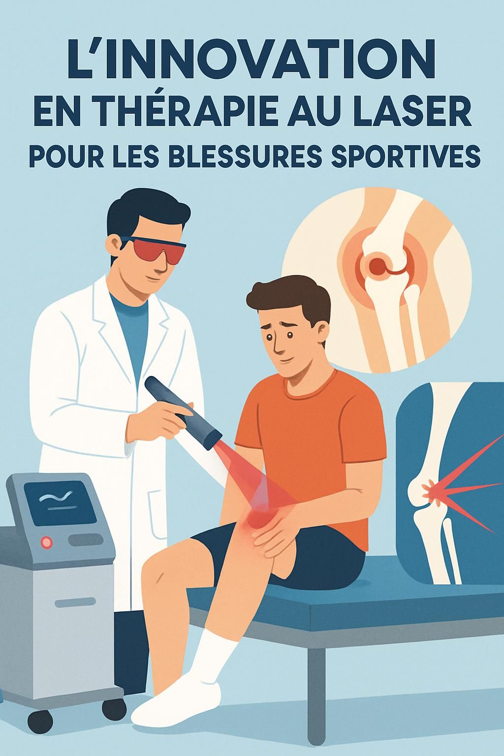 découvrez comment la thérapie au laser révolutionne le traitement des blessures sportives, avec les dernières innovations et perspectives pour une récupération accélérée et efficace.