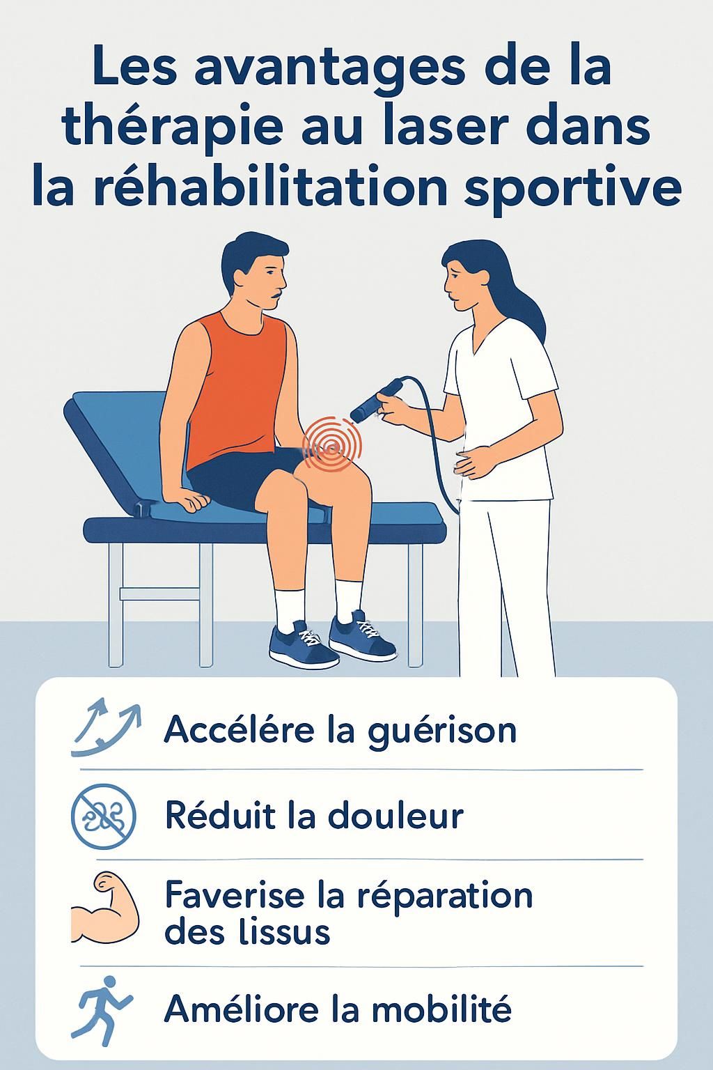 découvrez les dernières innovations et perspectives de la thérapie au laser pour le traitement efficace des blessures sportives, favorisant une récupération rapide et optimale.