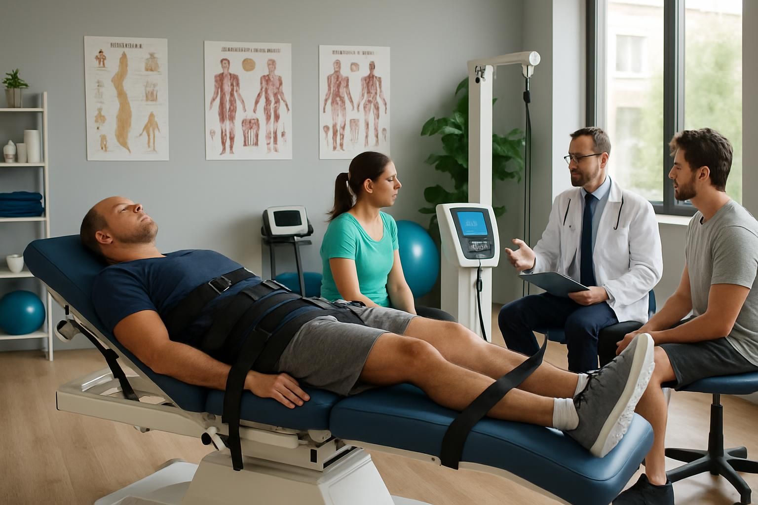 découvrez l'innovation thérapeutique de la décompression neurovertébrale pour optimiser la rééducation sportive et améliorer la récupération musculaire et nerveuse.