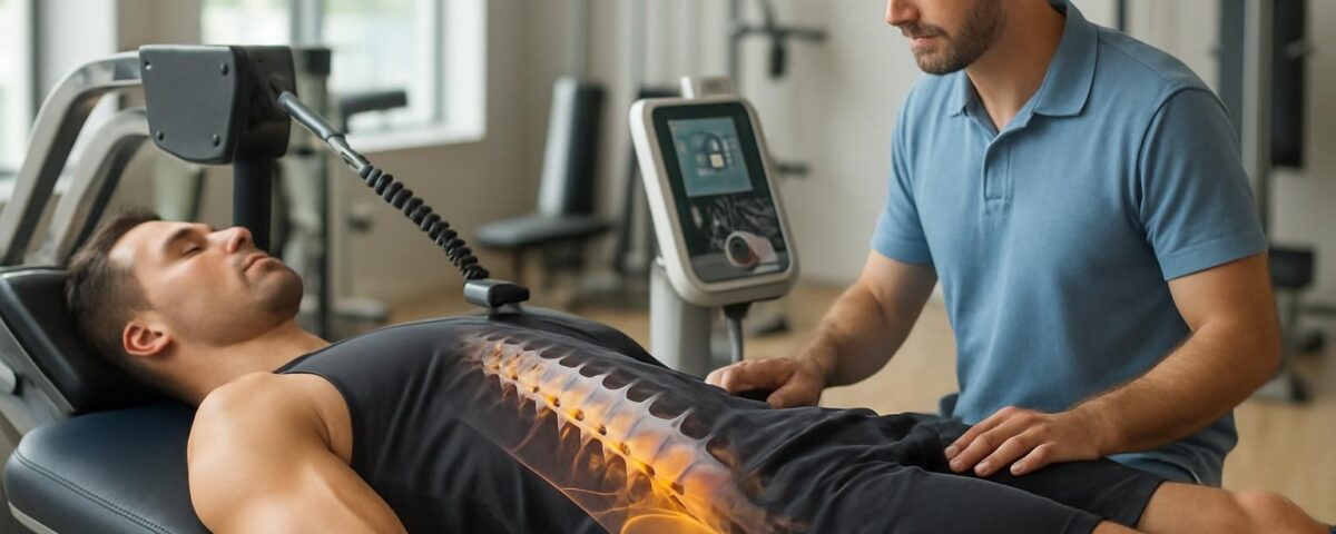 découvrez l'innovation thérapeutique de la décompression neurovertébrale et ses bienfaits en rééducation sportive pour optimiser la récupération et améliorer la performance.