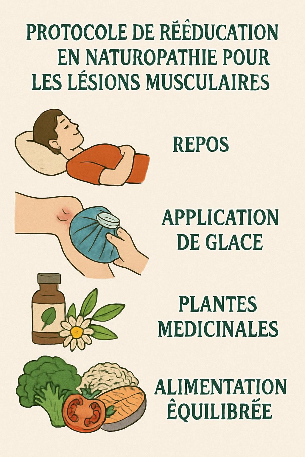 découvrez un protocole de rééducation naturel et efficace pour les lésions musculaires, alliant naturopathie et techniques douces pour favoriser la guérison et revitaliser les muscles.