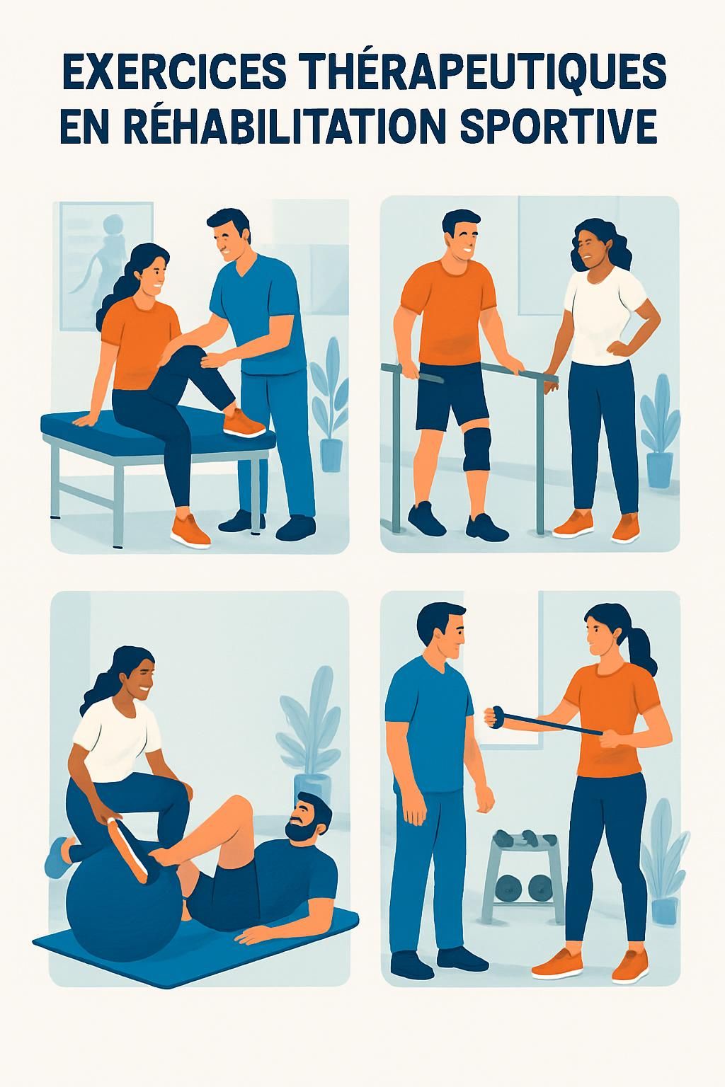découvrez un protocole intégré de rééducation par la médecine sportive, spécialement conçu pour accompagner les sportifs amateurs dans leur récupération optimale et leur retour à l'activité.