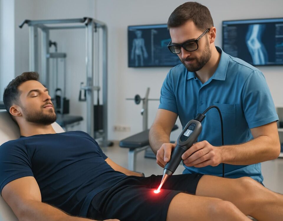 découvrez nos protocoles personnalisés de rééducation par thérapie au laser, spécialement conçus pour accompagner les sportifs dans leur récupération et améliorer leurs performances.