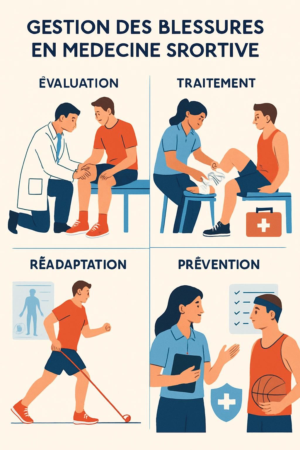 découvrez le retour d’expérience des équipes médicales sur la gestion des blessures en médecine sportive, avec des approches innovantes et des conseils pratiques pour une récupération optimale.