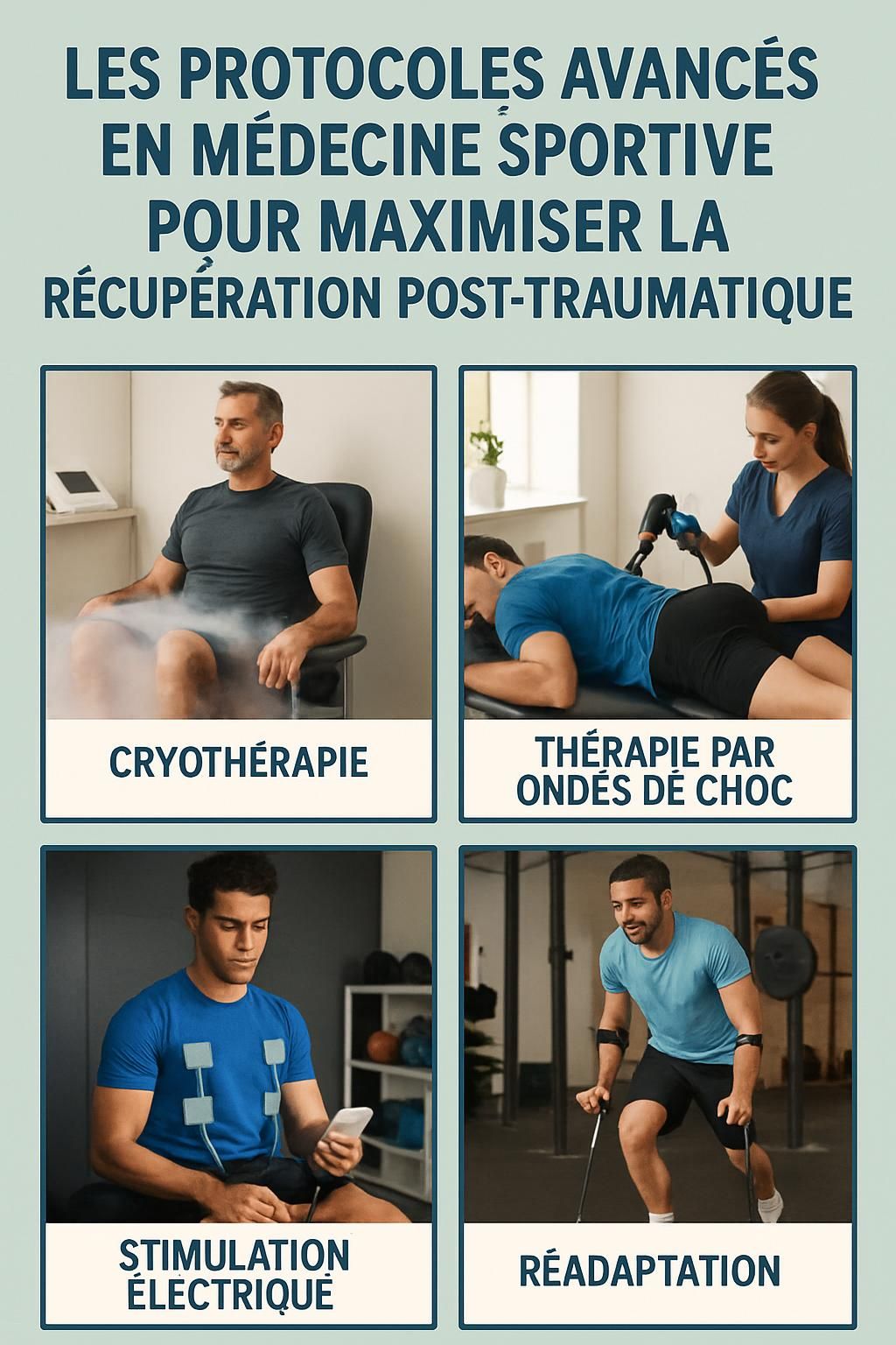 découvrez les approches innovantes en médecine sportive pour optimiser la récupération post-traumatique, améliorer la rééducation et favoriser un retour rapide à la performance.