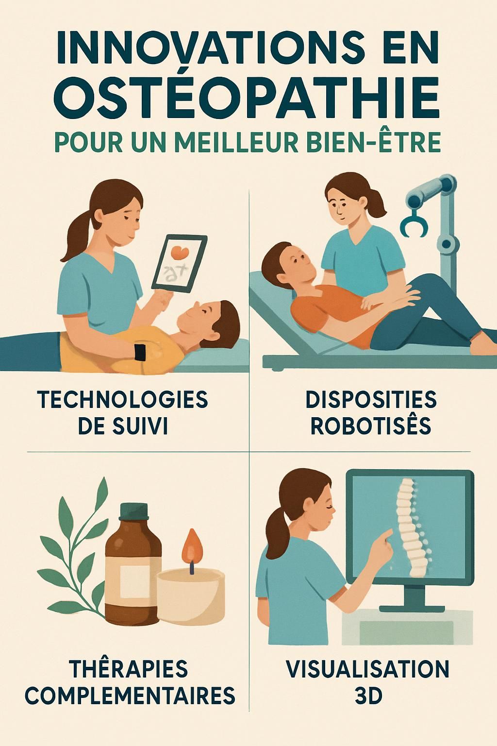 découvrez des approches personnalisées en ostéopathie pour optimiser votre récupération et améliorer votre bien-être grâce à des soins adaptés à vos besoins.