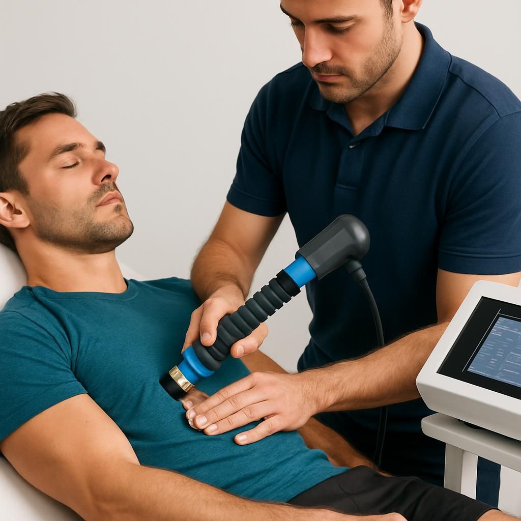 découvrez nos approches personnalisées en thérapie par onde de choc pour optimiser la récupération post-effort et favoriser une meilleure performance sportive.