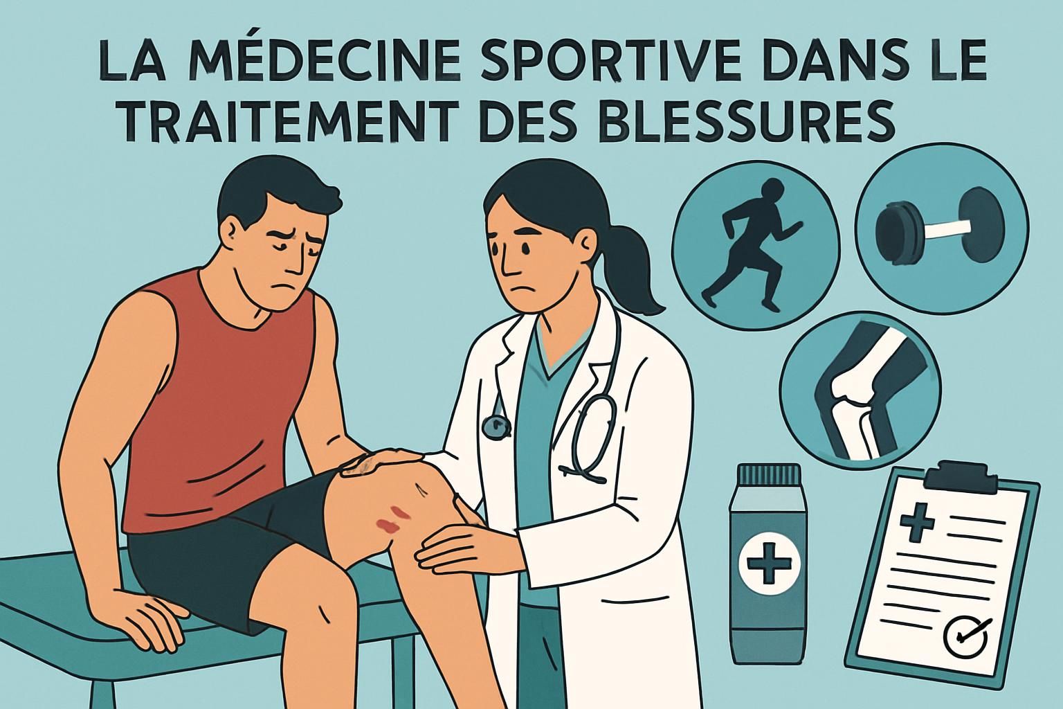 découvrez comment la médecine sportive optimise le traitement des blessures sportives grâce à une revue des meilleures pratiques pour une récupération efficace et sécurisée.