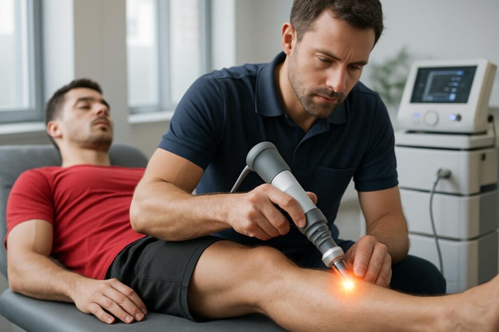 découvrez comment la thérapie par onde de choc révolutionne la gestion des blessures ligamentaires en sport, favorisant une récupération rapide et efficace.