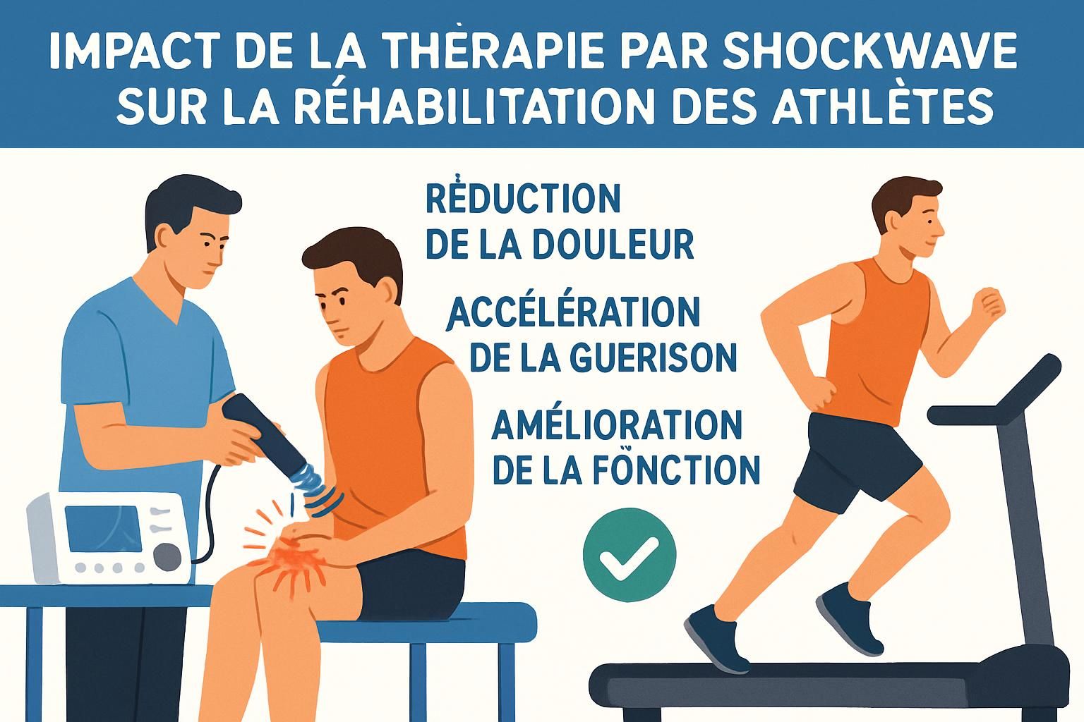 découvrez comment la thérapie par ondes de choc révolutionne le traitement des blessures sportives, en abordant les défis actuels et les perspectives d'avenir pour une récupération optimale.