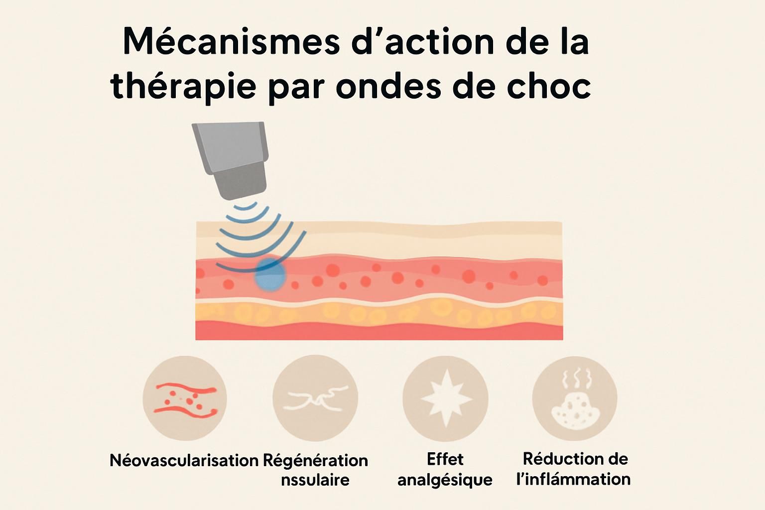 découvrez comment la thérapie par ondes de choc améliore le traitement des blessures sportives des tissus conjonctifs, favorisant une récupération rapide et efficace.