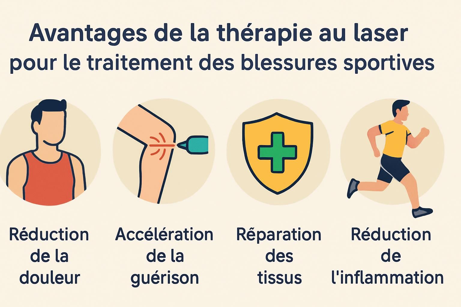 découvrez comment la thérapie au laser peut accélérer la récupération et améliorer les performances après une blessure grâce à des techniques innovantes et efficaces.
