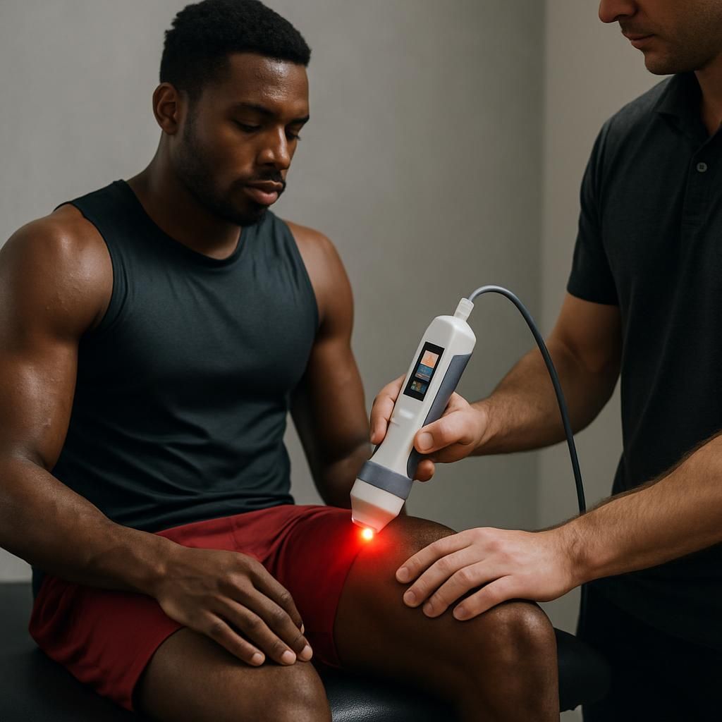 découvrez comment la thérapie au laser favorise la régénération tissulaire après l'effort, accélérant la récupération et améliorant la performance sportive.