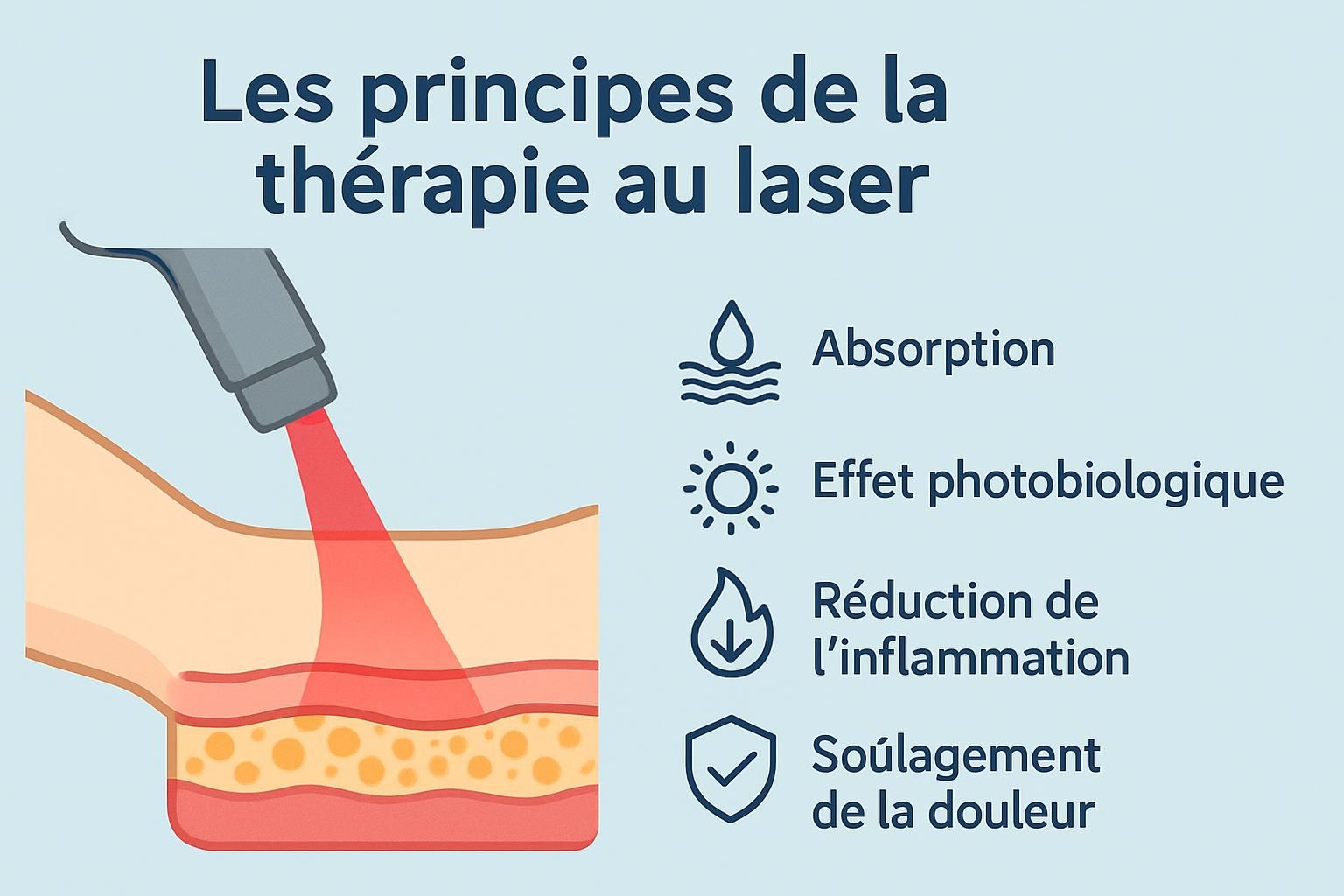 découvrez comment la thérapie au laser favorise une rééducation efficace et globale des blessures sportives, accélérant la guérison et améliorant la récupération des athlètes.