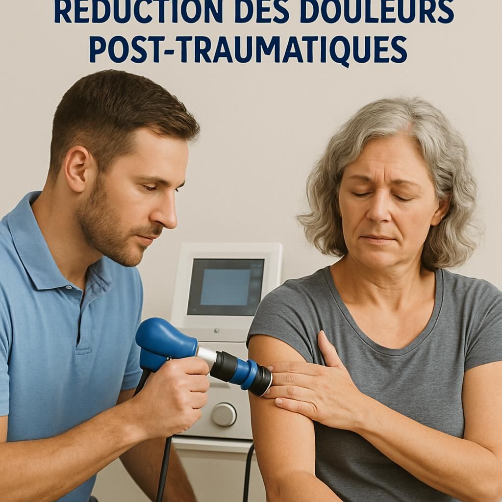 découvrez comment la thérapie par shockwave peut soulager efficacement les douleurs post-traumatiques et améliorer votre récupération.