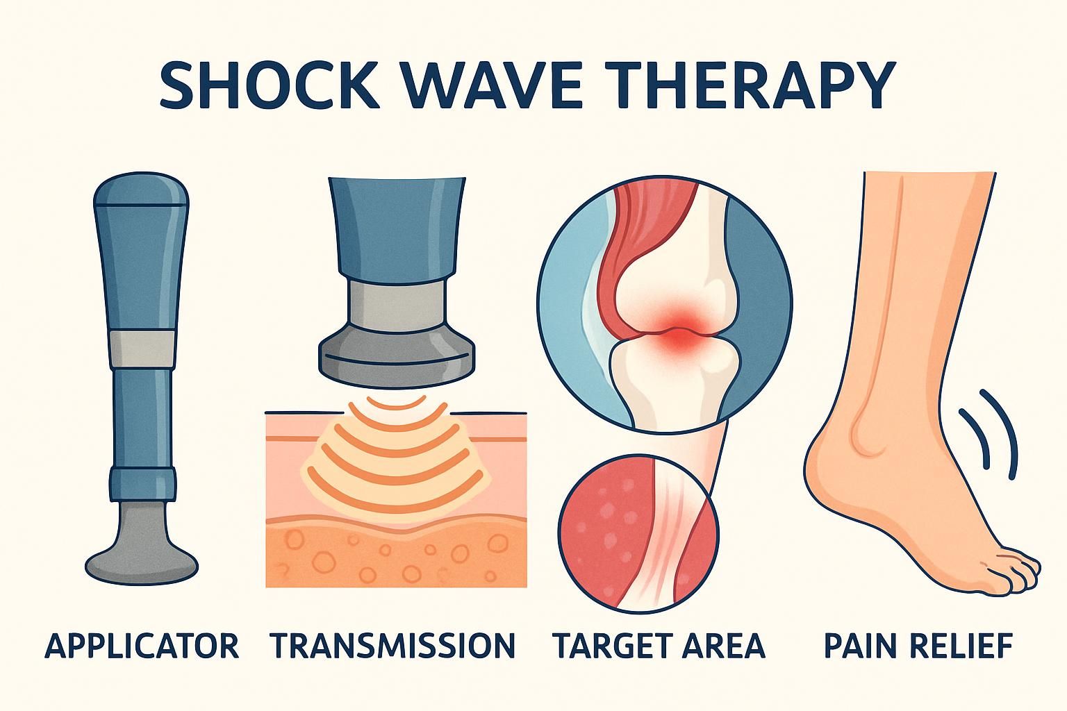 découvrez comment la thérapie par shockwave stimule le métabolisme tissulaire local pour favoriser la guérison et réduire la douleur.