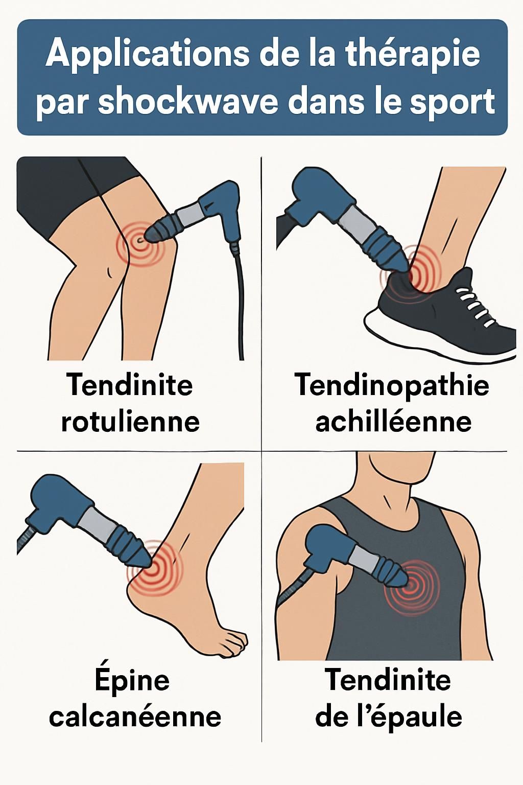 découvrez comment la thérapie par shockwave améliore la guérison et l’efficacité du traitement grâce à un suivi thérapeutique optimisé pour des résultats durables.