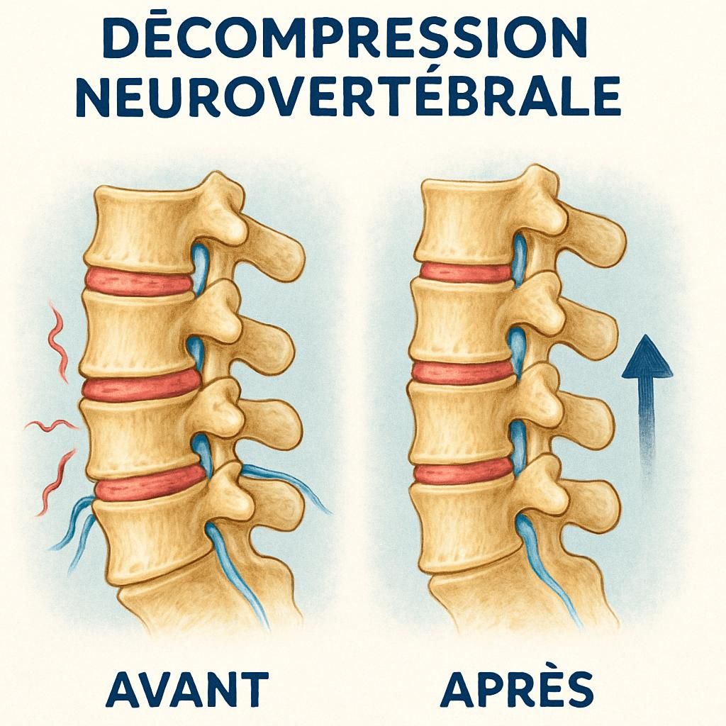 découvrez comment la décompression neurovertébrale aide à réduire efficacement les douleurs post-traumatiques en améliorant la récupération nerveuse et le bien-être des patients.