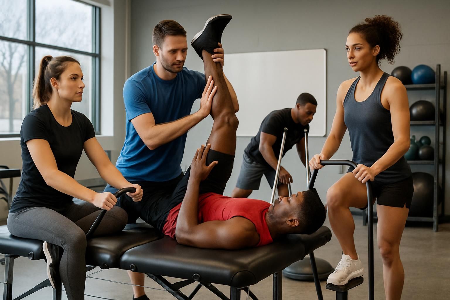 découvrez notre protocole avancé de rééducation en médecine sportive, spécialement conçu pour optimiser la récupération des sportifs de compétition et améliorer leurs performances.